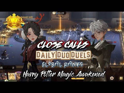 CLOSE CALLS in Duo Duels matches! + Special announcement - Harry Potter Magic Awakened •S15