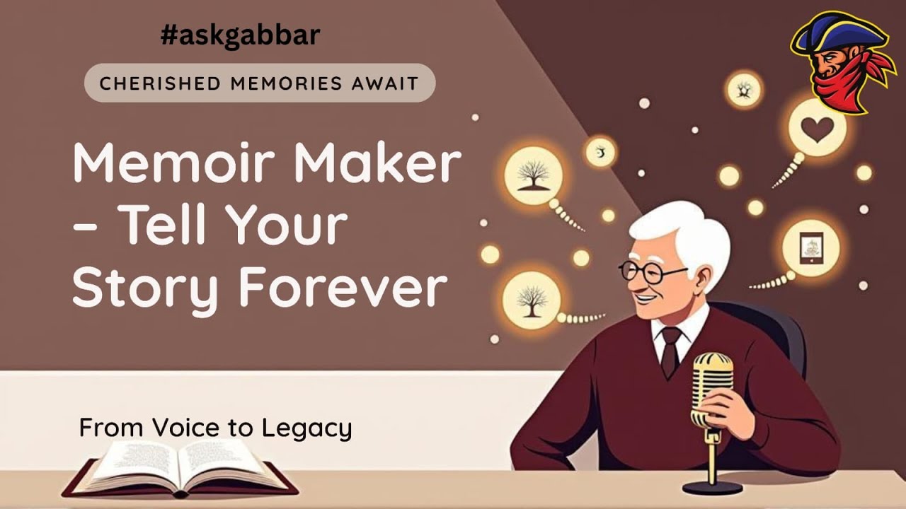📖✨ Turn Memories Into Memoirs – With Memoir Maker 🧠💬