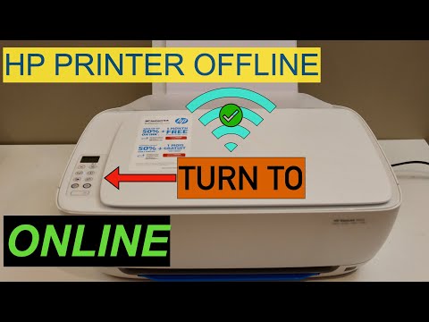 HP Printer Offline How To Turn It Online ?