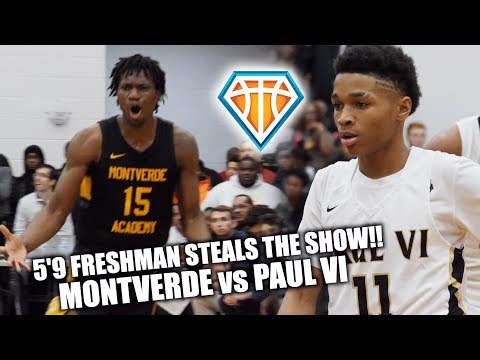 5'9 FRESHMAN STEALS THE SHOW vs Montverde Academy!! | Reigning National Champs COME BACK