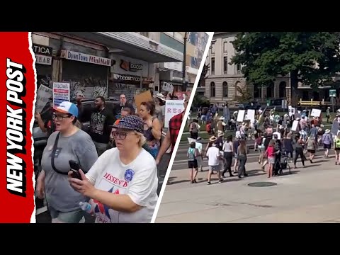 "Rage Against the Regime" protests take place across the nation