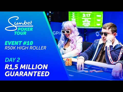 SunBet Poker Tour GrandWest - R50k High Roller - R1,5 Million GTD - Day 2