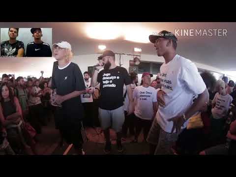 REACT LEOZIN VS BALOTA 1 FASE ( ft Samuel )