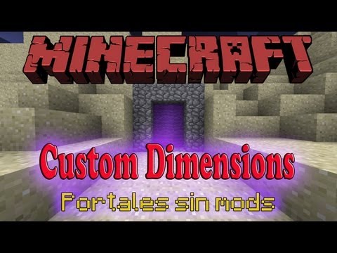 Insane! Create Unbelievable Minecraft Portals in Custom Dimensions - No Mods!