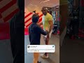 Zhang Weili scooped up Francis Ngannou ?? #UFC281