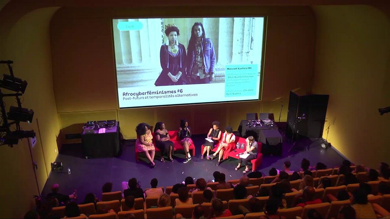 Afrocyberféminismes Séance #6 Partie 2 -  Black Quantum Futurism, Christelle Oyri et Kyémis