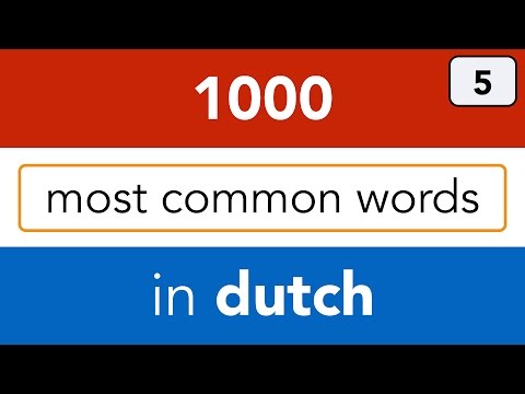 Dutch course - lesson 5: how to ask questions in Dutch? (interrogative words)