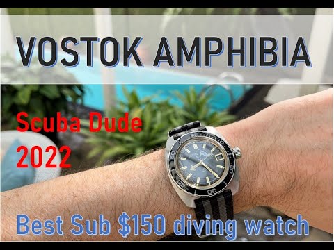 Vostok Amphibia 2022 Scuba dude ref 170805