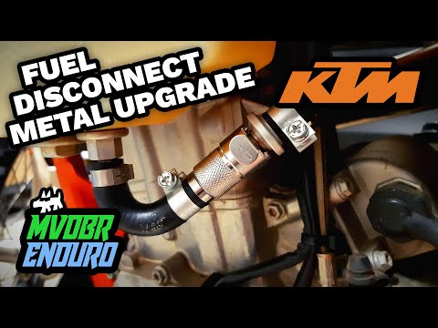 KTM Fuel Quick Disconnect Metal Upgrade