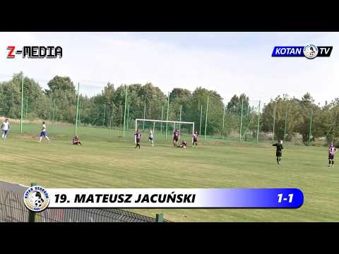 Kotan Ozorków 5-2 Victoria Grabów II Skrót Meczu II Sezon 2019/20