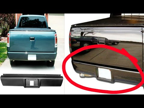 How to install roll pan on Chevy truck bumper
