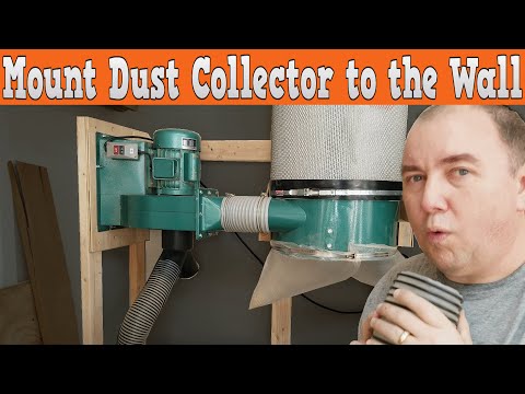 Mount Your Dust Collector to the Wall