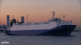 preview picture of video 'Vehicle Carrier / Ro-ro ship: IZUMI MARU (Owner: FUJITRANS CORPORATION. Year Built: 1993)'