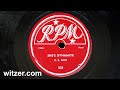 SHE'S DYNAMITE - BB KING (1951) on RPM Records 78 - recorded by Sam Phillips of Sun Studios - blues