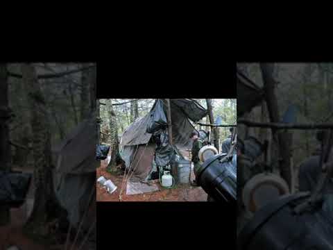 OMG! This is how The North Pond Hermit lived!