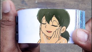 Download lagu Doraemon Cartoon Flipbook #148 | Shizuka Bathing Flip Book | Flip Book Artist 2023 mp3