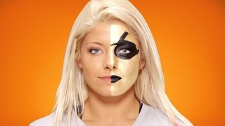Alexa Bliss morphs into Goldust: WWE Halloween Makeup Tutorial Alexa Bliss morphs into Goldust: WWE Halloween Makeup Tutorial