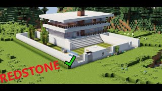 Minecraft Redstone House(DOWNLOAD AVAILABLE!!)