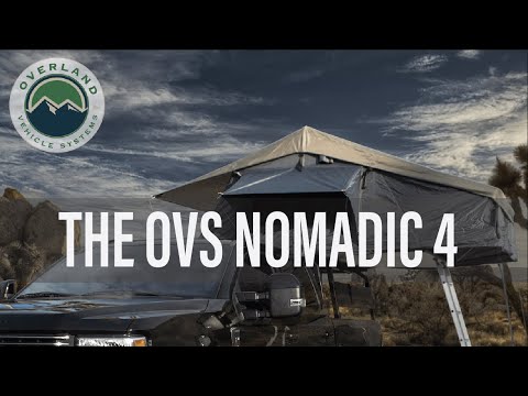 The OVS Nomadic Rooftop Tent - Walk Through and Set-up