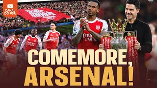 O FUTURO CHEGOU: ARSENAL CAMPEÃO DA PREMIER LEAGUE