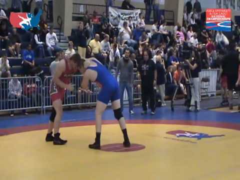 FILA Cadet Freestyle 125kg Final: Brooks Black vs. Doug Vollaro