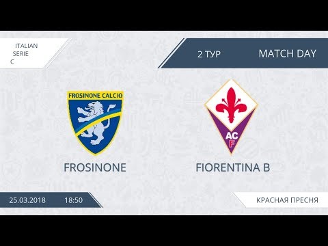 AFL18. Italy. Serie C. Day 2. Frosinone - Fiorentina B