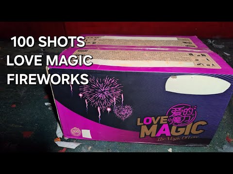 Love Magic 100 shots by GLK Fireworks - Salubong Bagong Taon 2025 - Philippines New Year's eve 2025