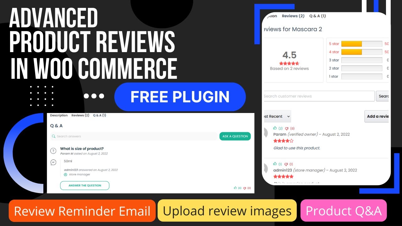Advanced Product Reviews in WooCommerce | WooCommerce Product Reviews | WooCommerce Tutorial