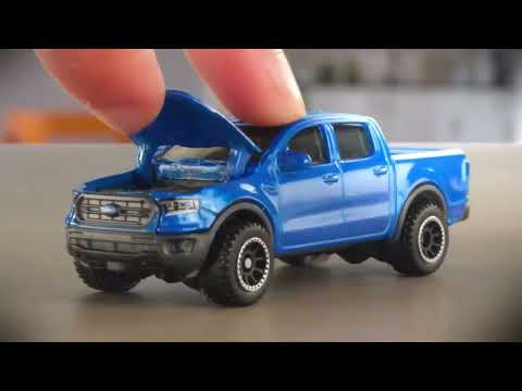 Mattel Matchbox automodeliukai su judančiomis detalėmis video