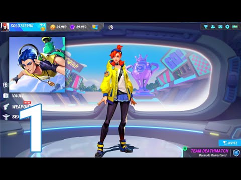 Sigma Battle Royale - Gameplay Walkthrough Part 1 - Beta Test (iOS,Android)