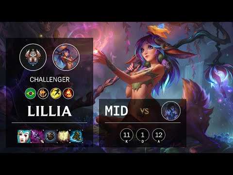 Lillia Mid vs Sylas - BR Challenger Patch 10.16