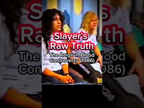 Thumbnail for Rare 1986 Slayer Interview - The Real Story Behind "Angel of Death" by Slayer