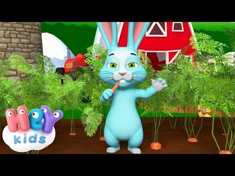 İki Uzun Kulağım Bir Fısıltıyı Duyar - Tavşan şarkısı ve 20 dakika Çocuk Şarkıları  | HeyKids