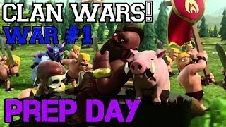 Clash of Clans: Spider Discovers CLAN WARS!!!