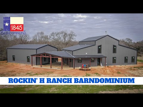 ROCKIN' H Ranch Barndominium - 2700 sqft - 3 Bedroom - 3 Bath