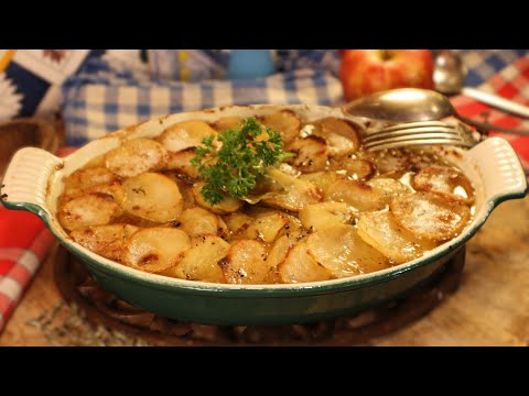 Mes POMMES DE TERRE BOULANGÈRES à l'ancienne - Belle garniture pour vos viandes sur Gourmandises TV