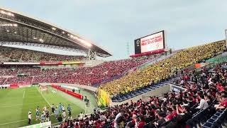 【アウェイサポーターシリーズ】Ｊ1ジェフユナイテッド千葉 試合終了後挨拶【埼玉スタジアム】