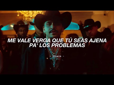 Christian Nodal & Peso Pluma - La Intención (Video Oficial + Letra/Lyrics)