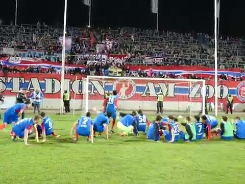 Pokalsiegesfeier WSV - Rot-Weiß Oberhausen Niederrheinpokal Halbfinale