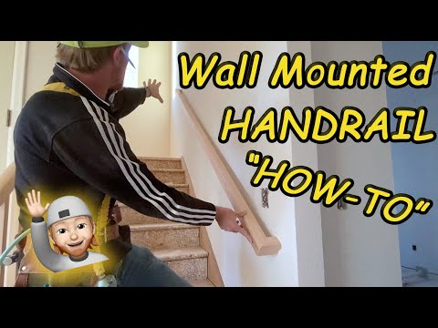 How to Install Wall Mounted Handrail: 3 CODE Requirements explained!