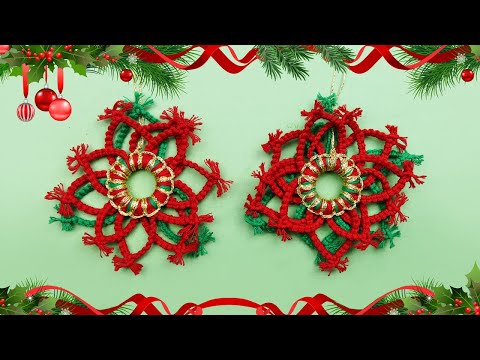 DIY Macrame Weave Coasters Home Decorating Ideas