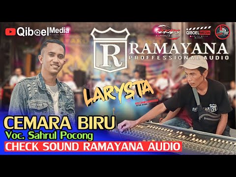 CEMARA BIRU - CAK NDU - CHECK SOUND RAMAYANA AUDIO - NEW LARYSTA LIVE SIDOARJO