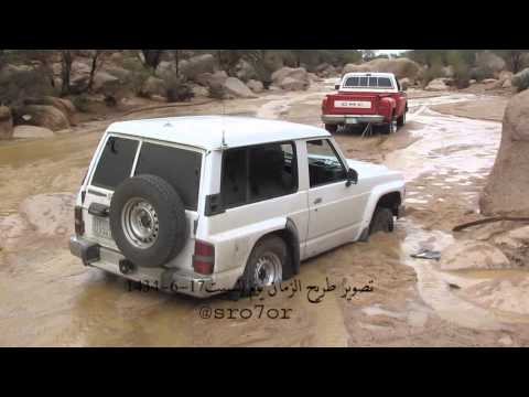 تغريز جمس ونيسان في جبال قطن17-6-1434بعدسة طريح الزمان GMC