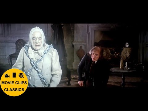 Scrooge (1970) - Scrooge encounters the ghost of Jacob Marley (See The Phantoms)