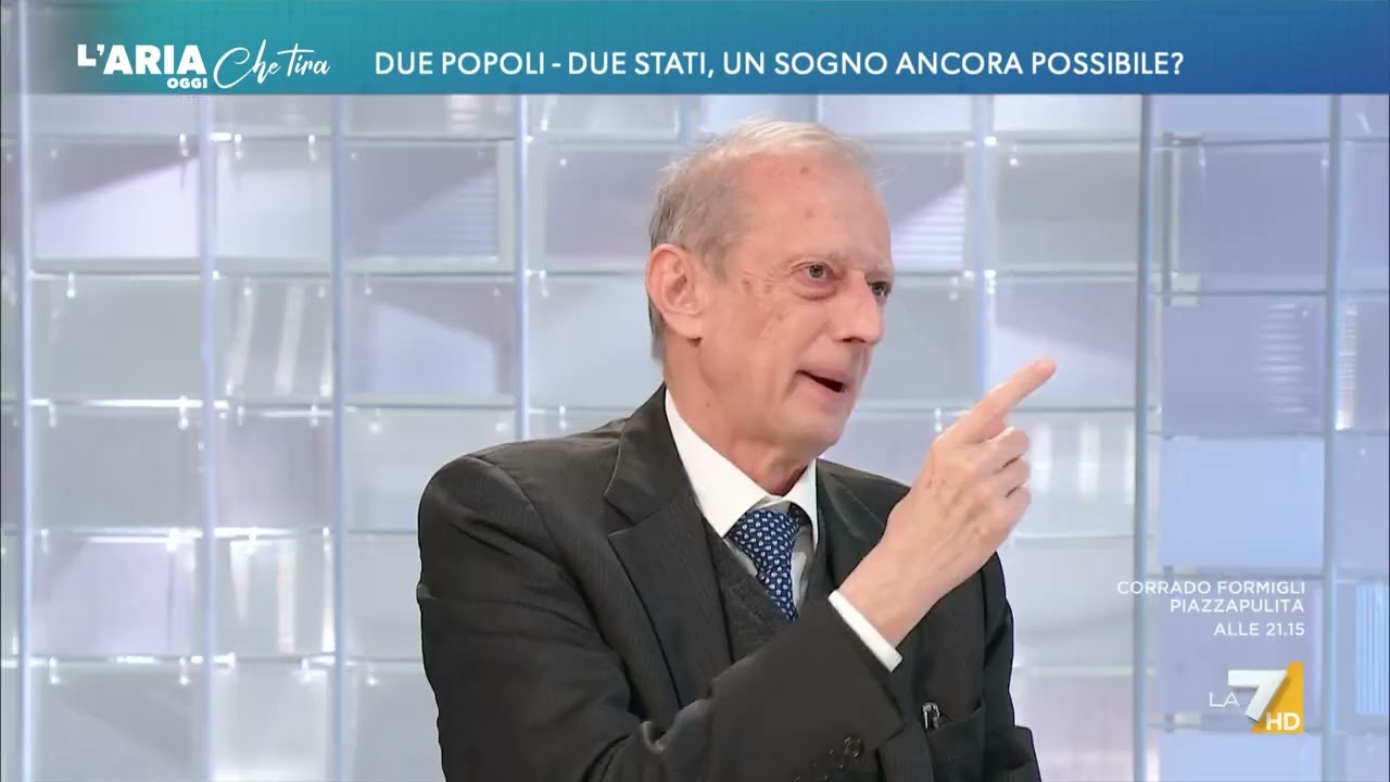 Due popoli, due Stati? Piero Fassino: "Il piano Trump per adesso è una tregua, il problema è ...