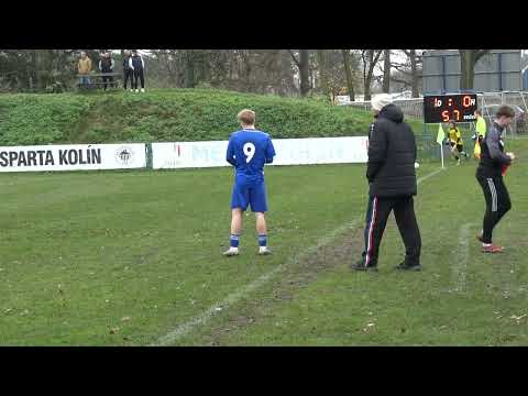 15.11.2025 fotbal dorost Sparta Kolín