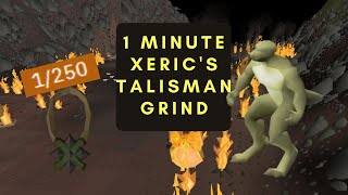 OSRS | 1 Minute Xeric's Talisman Grind |
