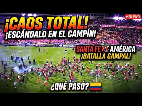 🚨 ¡CAOS EN EL CAMPÍN! Santa Fe vs América y todo el fútbol colombiano ⚽🔥 | DLC Sports