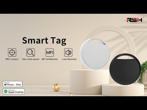 RSH - iTag13, Newest to the Market Smart Track Tag, MFi Tracker Work with Apple Find My