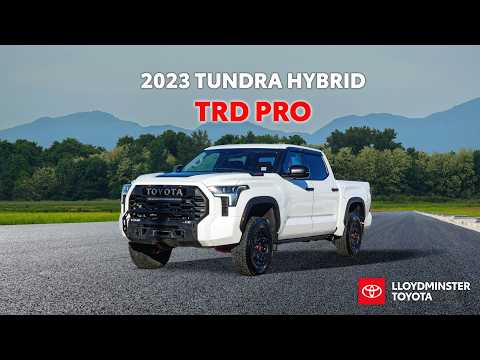 2023 Toyota Tundra 4x4 CrewMax in White for sale at Lloydminster Toyota in Lloydminster, AB